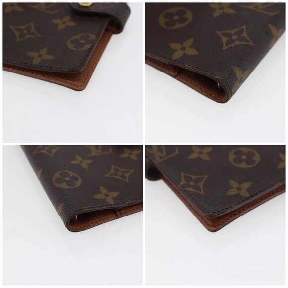 LOUIS VUITTON Monogram Agenda PM Day Planner Cover R20005 LV Auth 145866 - Picture 16 of 16